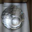 Clear Glass Crystal Ball Prism Suncatcher Rainbow Maker, Crystals Prisms for Window, Feng Shui, Home Office Garden Decoration (150mm/5.9inch)
