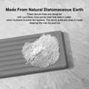 Faucet Mat for Kitchen Sink - Diatomite Fast Drying Stone Sink Tray, Super Absorbent,Faucet Splash Guard for Bathroom Counter (DarkGrey, 23.6" x 4")