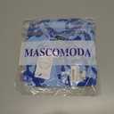 MASCOMODA Womens V Neck Floral Long Sleeve Tops 2025 Summer Casual Loose Puff Sleeve Chiffon Boho Work Blouse Dressy T Shirts (S)