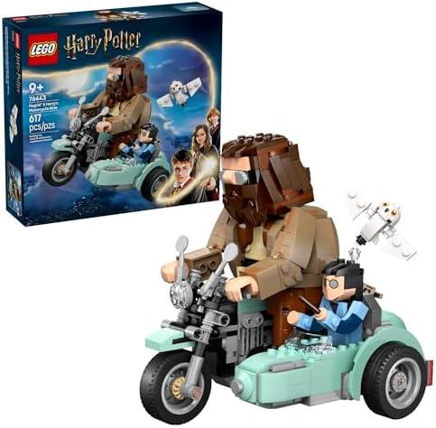 Amazon.com: LEGO Harry Potter Hagrid & Harry's Motorcycle Ride Building Toy - Kids Motorcycle Toy for Boys and Girls, Harry Potter Fans, Ages 9+ - Gift Idea for Birthdays - 76443 : Toys & Games