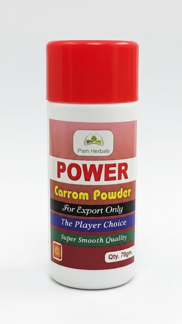 Premium Carrom Board Powder 70g - Smooth Gameplay, Anti-Friction Formula for Professional & Beginner Players