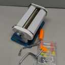 Polymer Clay Press Machine, Craft Clay Mixers Machine and 40PCS Polymer Clay Cutters Mold, Stainless Steel Handmade Clay Rolling Machine for DIY Craft - 6 Thickness Options