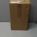 XmasExp Set of 2 Outdoor Christmas Tree with Lights Small Planter Bushes Battery Operated Artifical Urn Filler Outside Christmas Decorations for Front Porch,Yard,Pathway (Dark Green)