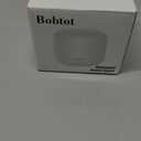 Bobtot Portable Bluetooth Speakers with Strap Easy to Carry, Wireless IPX5 Waterproof Mini Speaker with Loud Stereo Sound, 20 Hours Playtime, Rechargeable Battery, Built-in Microphone, White