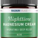 Magnum Solace Magnesium Cream – Magnesium Chloride Cream – Topical Magnesium Cream for Nighttime (Aloe)