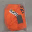 Poen Kids Prisoner Costume Halloween Set Orange Prisoner Jumpsuit with Handcuffs and ID Card for Boys Girls Children Cosplay (Large)