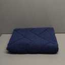 OLANLY Indoor Door Mat, 48x32, Dirt Resistant and Absorbent, Sturdy Non-Slip Rubber Backing, Easy to Clean, Washable Entry Mat, Ideal Low-Profile Floor Mat for Front Back Door and Entryway, Navy