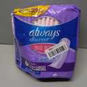 Always Discreet Adult Incontinence Pads for Women, Drier, 6 Drop Long Length, Extra Heavy Absorbency, Pads for Bladder Control Management, Bladder Leaks, & Postpartum Pads, 45ct