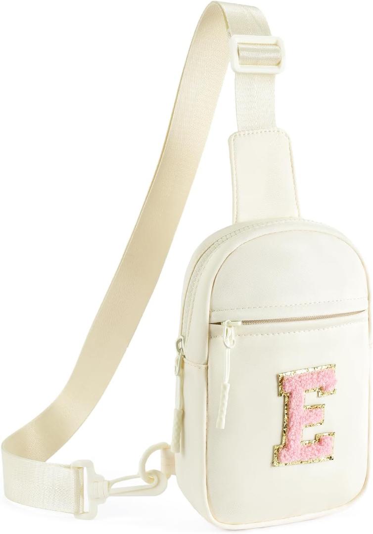 Birthday Gifts for 4 5 6 7 8 9 10 11 12 13 Year Old Girls, Graduation Gifts for Teens Kids Daughter Sister Her, Small Crossbody Sling Bag Cute Trendy Stuff | Cream, E
