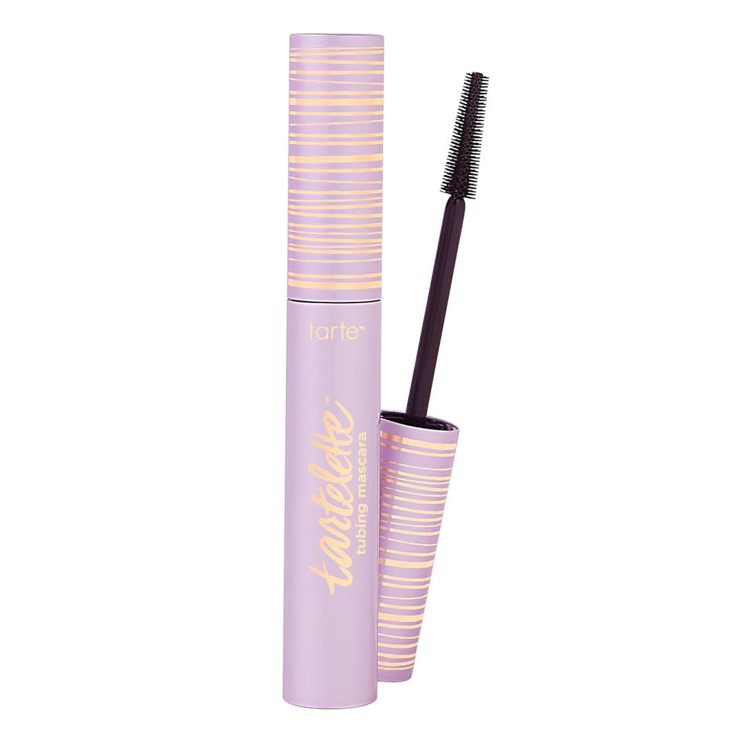 Tarte tartelette tubing mascara Lash Extensions in a Tube, Easy-to-Remove Eye Makeup, Clinically Proven to Volumize & Curl, 24Hr Smudge-Proof Longwear, Vegan & Cruelty-Free (0.27 Fl Oz (Pack of 1))