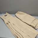 NICETOWN Room Darkening Curtain Panels for Cafe, Thermal Insulated Grommet Room Darkening Draperies/Drapes for Window (Biscotti Beige, 2 Panels, W42 x L68 -inch)