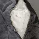 Hollypet Fluffy Dog Cat Bed Pet Couch Beds Plush Soft Warming Washable Puppy Bed for Small Medium Dogs and Large Cats, Gray, 24" L x 18" W x 10" Th