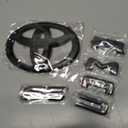 Genuine Toyota 2025 + Camry Hybrid LE AWD Gloss Black Emblem Overlays