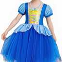 Little Girls Princess Costumes Halloween Birthday Party Fancy Dress Tulle Skirt With Accessories