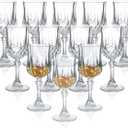 Cordial Glasses,1.7oz/50ml,Shot Glasses Set of 12,shot glasses with stem/tequila shot glasses/Sherry glasses