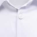 Boys Stretch Wrinkle Free Dress Shirts Button Down Shirt Long Sleeve Formal School Uniform Shirts (White, 14)