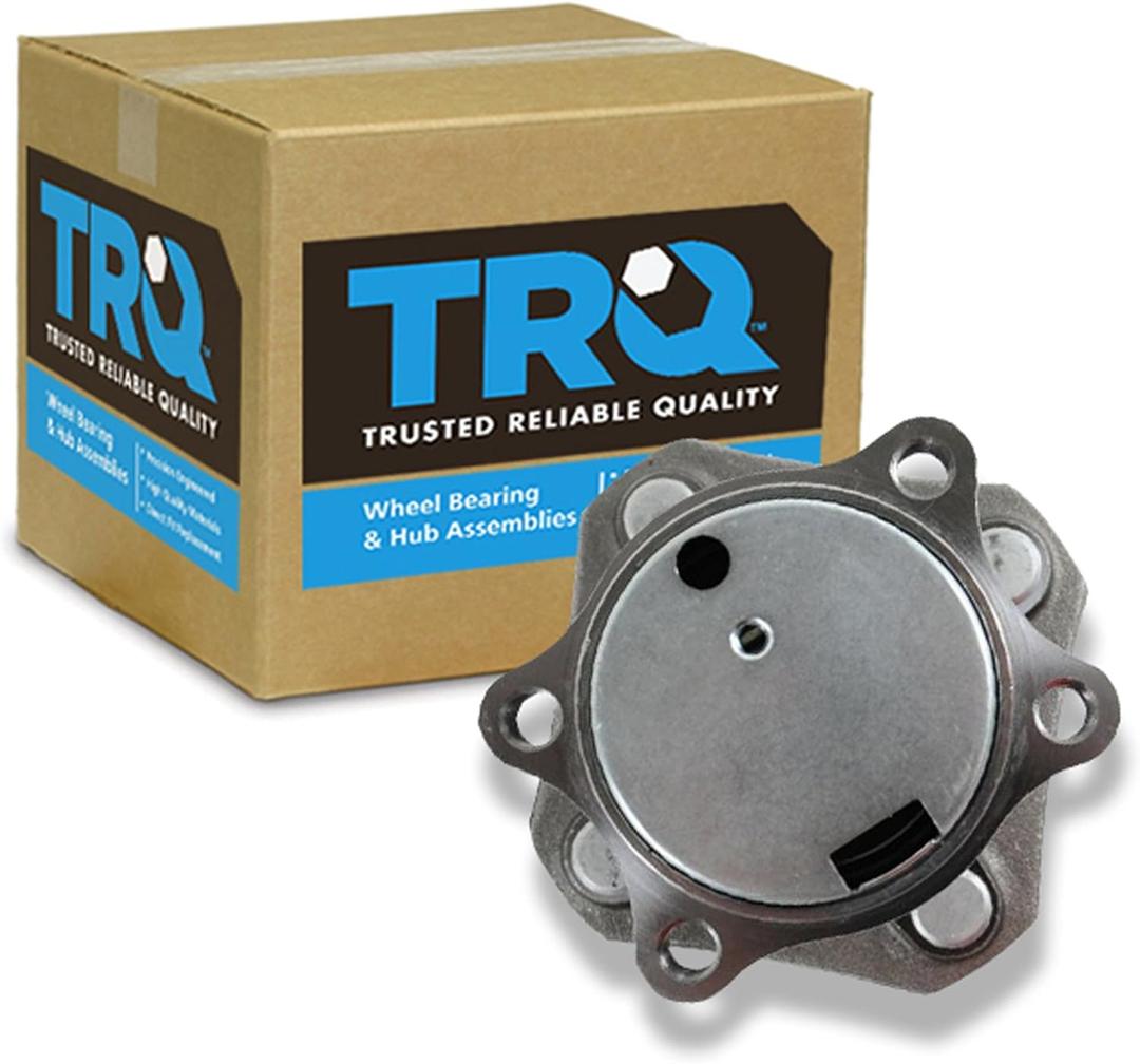 TRQ Rear Wheel Bearing & Hub Assembly with ABS Sensor Compatible with 2007-2012 Nissan Sentra