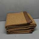 YDKGL Washable Area Rug 6x9 Large Jute Like Rug for Living Room, Soft Non Slip Rugs Carpet for Dining Room Bedroom Cotton Boho Woven Braided Rugs Home Office Decor, Brown