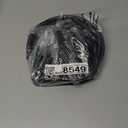 14/3 Gauge Heavy Duty Outdoor Extension Cord 15 FT, 90 Degree Angled 3 Prong Plug, 14 Gauge Power Cable with 3 Outlets, 14AWG, 15A, 125V, 1875W, ETL Listed, Black Wire, with Free Carrying Strap+Ties