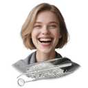 Tooth Repair Kit, Moldable Tooth Filling Repair Kit Beads with 3 Dental Tool, Moldable False Teeth Beads The Missing and Broken Replacements, DIY Natural Filling Fake Teeth,Smile Confidently Again