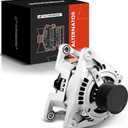 A-Premium Alternador compatible con Dodge Ram 2500/3500 2007-2010, Ram 4500/5500 2008-2010 y Ram 2500/3500/4500/5500 2011-2013, L6 6.7L, 145Amp 12V CA. W 8 ranuras Polea, Reemplazar # 4801311AD