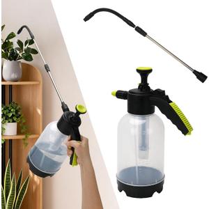 Handheld Pump Sprayer for Hanging Plants with 24.4" Long Spout, Watering Bottle Sprayer for Watering Hanging Plant Basket, Hard to Reach High Plant for Indoor or Garden 2L(0.5Gal)