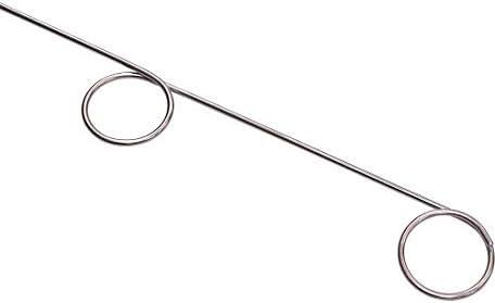 Spoiler Authority 28" Galvanized Metal Pigtail Stakes Frame Wire Stakes - Yard Sign Stake - Lawn Sign Stake. Use with 4mm and 5mm Corrugated Plastic Yard Signs - Manufactured in the USA (10)