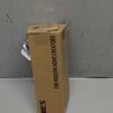 Bathroom Faucet Vessel Pop Up Sink Drain, Brushed Nickel with Overflow (Small Popup Cap)