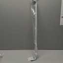 Adjustable Double Curtain Rod with 2.5 and 3.5 Inch Projection - 28-48 Inches, White Finish, Includes Mounting Hardware - 1 Pack