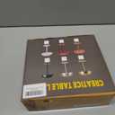 JHWDHD Portable LED Mushroom Table Lamp, 8.46'' Small Cordless Desk Night Light with 5200mAh Rechargeable Battery, Stepless Dimming Lamp with 3 Colors for Bedroom/Bar/Coffee Shop (Silver)