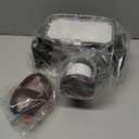 LEPOWER LED Security Light Motion Sensor Light Outdoor, 38W 4200LM Motion Security Light, 5500K, IP65 Waterproof, 3 Head Motion Detected Flood Light for Garage, Yard, Porch (Brown)