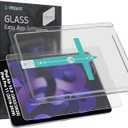 Deppa for iPad Air 10.9-inch (2022/2020, 5th/4th Gen), iPad Pro 11-inch (2022/2021/2020/2018) Screen Protector with Easy Installation Kit Face ID & Apple Pencil Compatible, Anti-Glare, Scratch-Resistant, Full Coverage, HD Clear