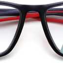 FEISEDY Progressive Multifocal Reading Glasses for Women Men Blue Light Blocking Near-Far Dual Use Sports Square Frame B0397