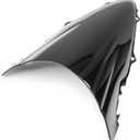 Windscreen Windshield for Yamaha YZF-R6 2003-2005, YZF R6s' 06-09 Black | Windscreen Windshield Double Bubble for Yamaha YZF-R6 2003 2004 2005, YZF R6s' 2006-2009 Wind Deflectors