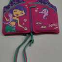 Speedo Kids' Begin to Swim Flotation Classic Life Vest UPF 50 (Large, Purple Printed)