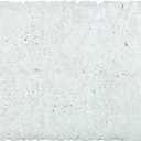White Bathroom Rug 3'×2'