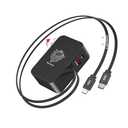 FlexTurtle【Ultra-Compact】 4 in 1 Retractable Wall Charger with Dual Cables(3.28ft), Retractable Phone Charger Wall Plug with 2 USB Ports, 35W Retractable Charger for iPhone 17/16/15/14,iPad (Black)