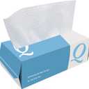 4 x Disposable Face Towels, 100 Count, Thick Facial Tissue for Cleansing, Skincare and Makeup Remover