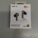 EarFun Air 2 Wireless Earbuds, 10mm Drivers with LDAC Bluetooth Earbuds, Hi-Res Audio, Bluetooth 5.3 with Multipoint Connection, 4 Mics, Wireless Charging, 40H Playtime, App Customization, IPX7 (Black)