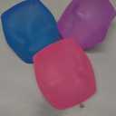 3pack Stress Cube Squishy Stress Balls for Adults Kids Fidget Toy for Your Best Mellow and Chill -Ice Cubes-Square Shape with Filling in Pink Purple Blue (3pcs Cube )