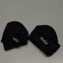 Welnove Gel Heel Protector Cups, Inserts Pads for Women Men, Plantar Fasciitis, Heels Spur Pain Relief, Achilles Tendonitis Dry Cracked Heel Support Cushion Black (W 4.5-9 / M 5-8)