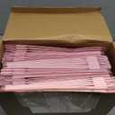 48 Pack Pink File Folders, Expandable File Jackets, Gradient 11.8 x 9.4 inch Pink Expansion Pocket Letter Size, Reinforced Straight-Cut Tab, A4 Letter Size Jackets for Office, Home