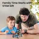Sillbird 12-in-1 Solar Robot Building Kit STEM Gift for Boys Aged 8-13, DIY Science Educational Robotic Toys for Kids Teens Birthday, Powered by the Sun with 190 Pieces
