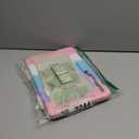 SEYMAC stock Case for Samsung Galaxy Tab S10 Plus/ S9 FE Plus/ S9+ 5G Tablet 12.4'' Case with Screen Protector Pencil Holder [360 Rotating Hand Strap] &Stand, Drop-Proof, Beige+Pink