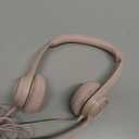 Logitech H390 Gaming Headphones, Wired Headphones with Mic, USB Headset with Microphone for PC, Noise Cancelling Microphone for Video Meetings, Music, Gaming - Rose (1 Pack)