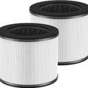 AP-T10FL Filter Replacement for Homedics Compatible with HoMedics TotalClean Air Purifier AP-T10-BK and AP-T10-WT, HEPA Filter AP-T10 5-In-1 Powerful System, Pack of 2