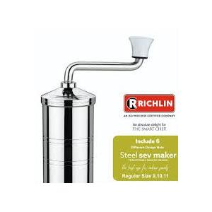Richlin Steel Sev Pasta Maker, Traditional Snacks Making