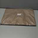 Placemats Set of 6 Woven Faux Leather Place Mats for Kitchen Dining Table Washable Wipeable Heat Resistant Placemats Waterproof Pads for Indoor & Outdoor (Flaxen)