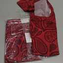 LuLaRoe TC Leggings Paisley Floral Black on Red Size 12-18 , Pack Of 2