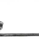 Hampton Nautical Antique Silver Cast Iron Mermaid Toilet Paper Holder 10" Bathroom Beach Home Decorating